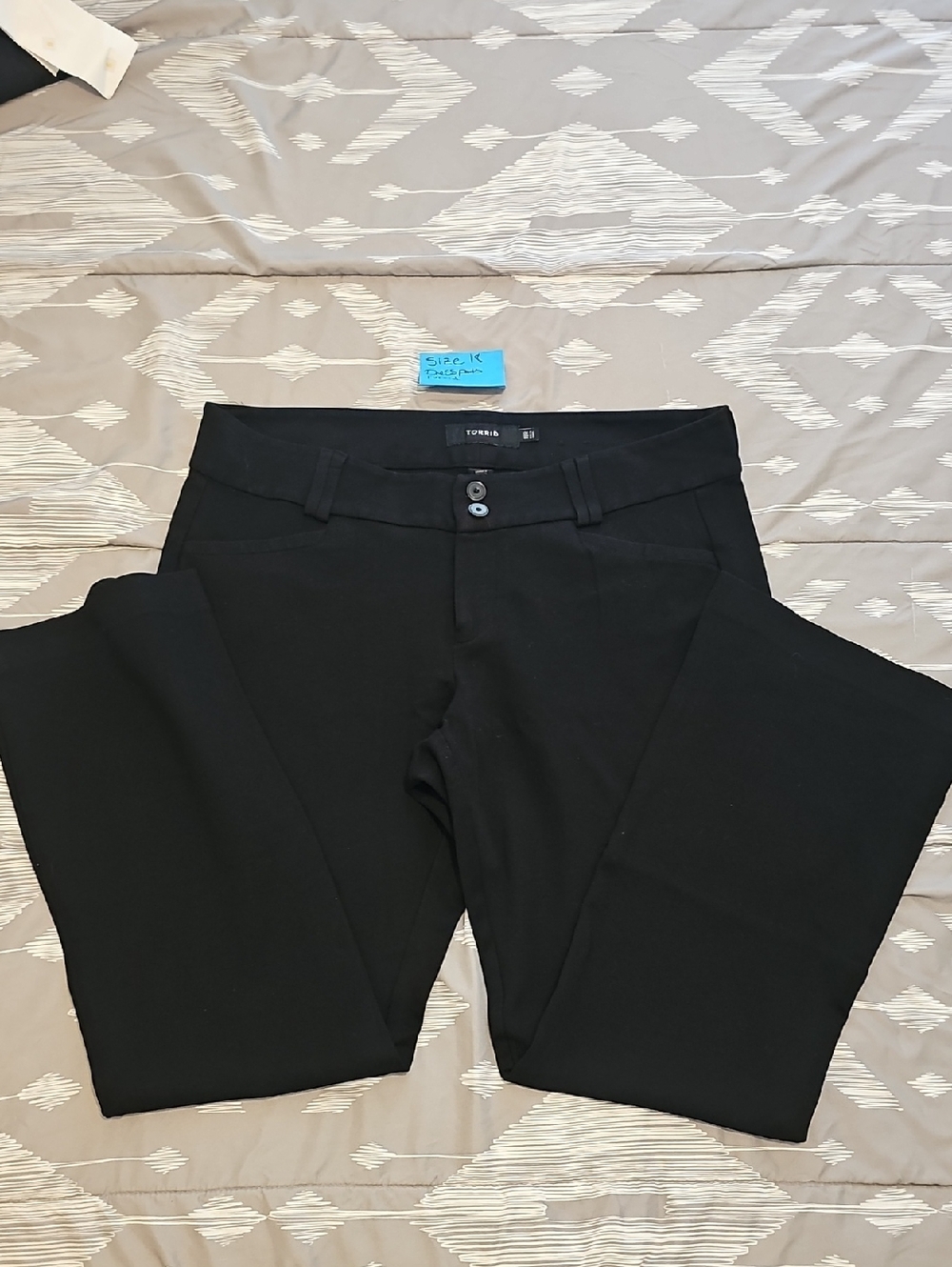 Torrid Black Boot Cut Studio Pants